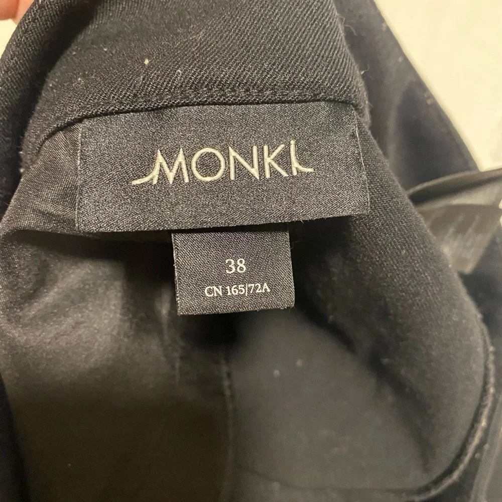 Monki Midnight Black Trousers - Picture 7 of 7